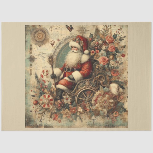 Papel De Seda Navidades de la serie de diseño 21 (Anverso)