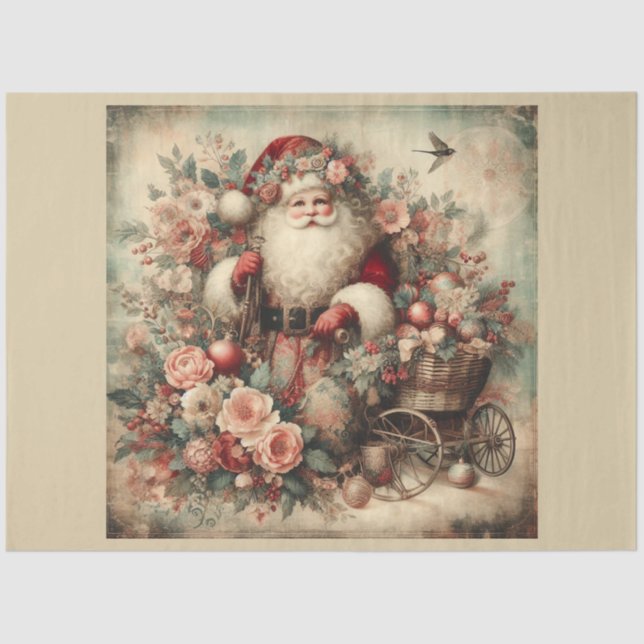 Papel De Seda Navidades de la serie de diseño 26 (Anverso)