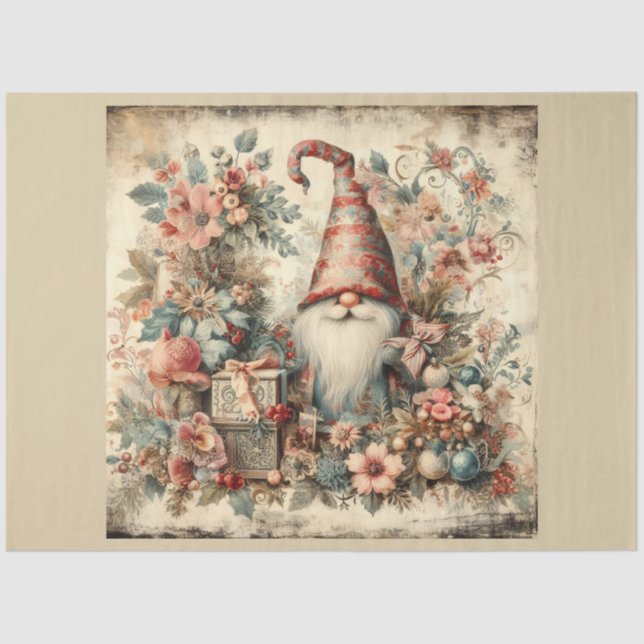 Papel De Seda Navidades de la serie de diseño 27 (Anverso)