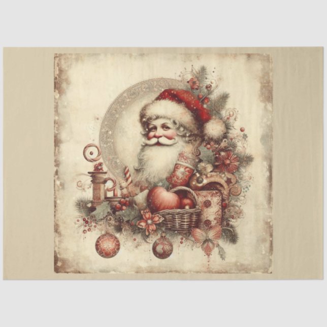 Papel De Seda Navidades de la serie de diseño anterior 19 (Anverso)