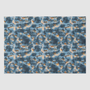 Papel De Seda Navidades de Maine blanqueados en nieve