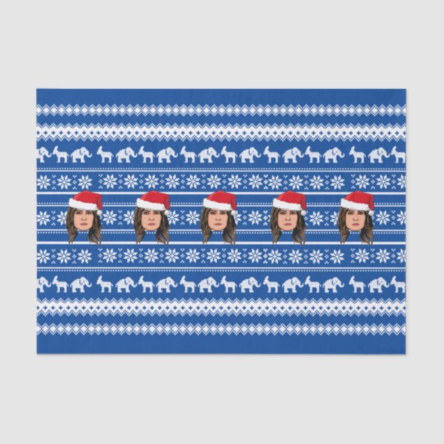 Papel De Seda NAVIDADES de MELANIA TRUMP (Anverso)