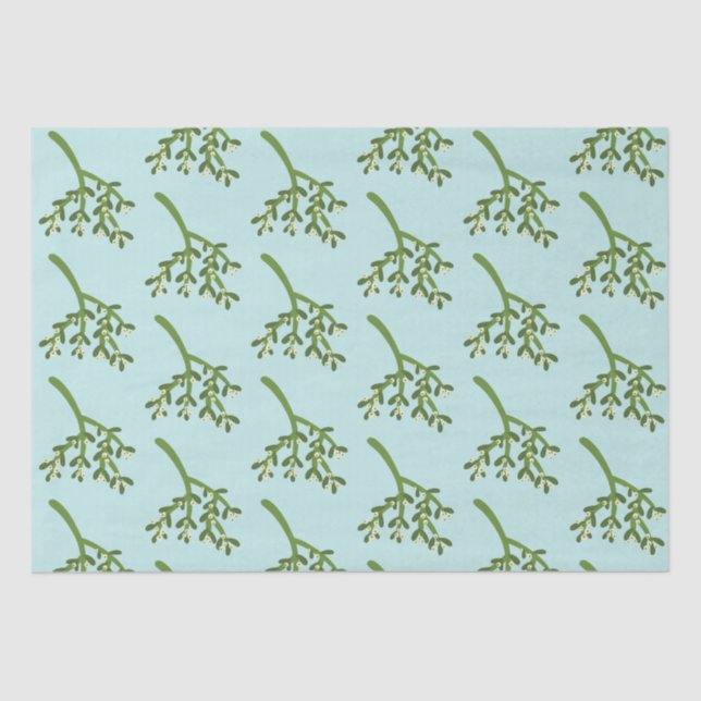 Papel De Seda Navidades de Mistletoe (Anverso)