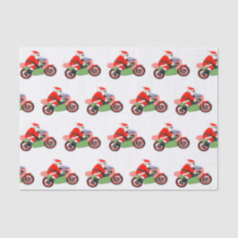 Papel De Seda Navidades de motocicleta