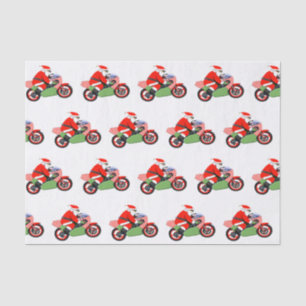Papel De Seda Navidades de motocicleta