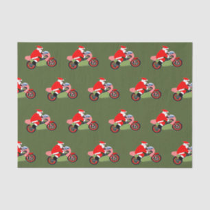 Papel De Seda Navidades de Motocross