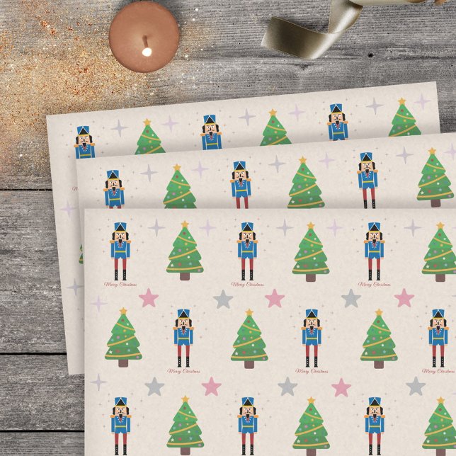 Papel De Seda Navidades de Nutcracker (Nutcracker Christmas Tissue Paper)