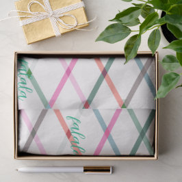 Papel De Seda Navidades de patrones de colores de Falala Pastel