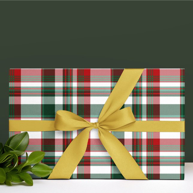 Papel De Seda Navidades De Plata Roja Y Verde (Subido por el creador)