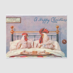 Papel De Seda Navidades de pollo