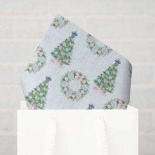 Papel De Seda Navidades de Preppy Grandmillennial