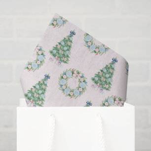 Papel De Seda Navidades de Preppy Grandmillennial