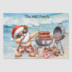 Papel De Seda NAVIDADES de SANTA CLAUS en julio