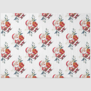 Papel De Seda Navidades de Santa y Eucalyptus