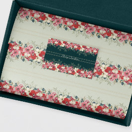 Papel De Seda navidades de tapicería tradicional de vacaciones b