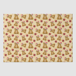 Papel De Seda Navidades de Teddy Bears