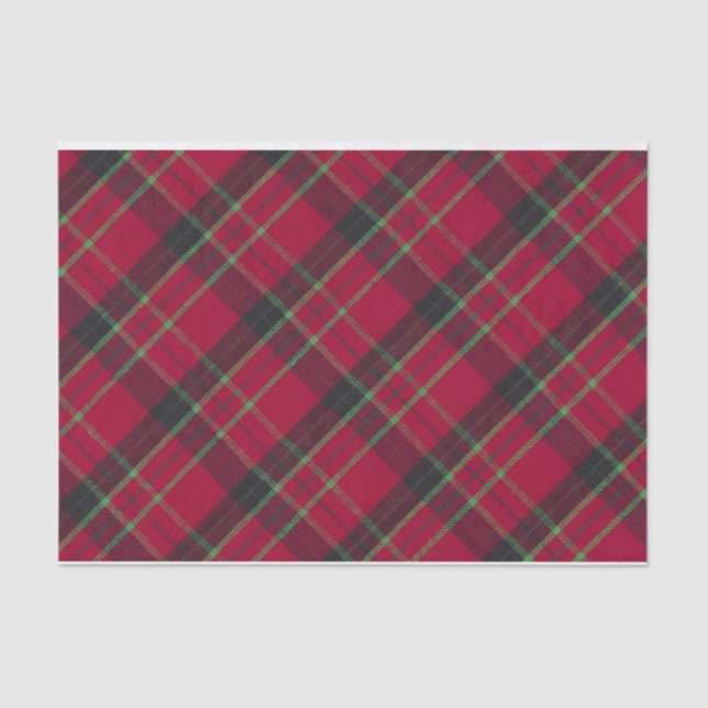 Papel De Seda Navidades de tela de plástico (Anverso)