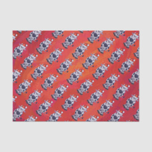 Papel De Seda Navidades de vaca