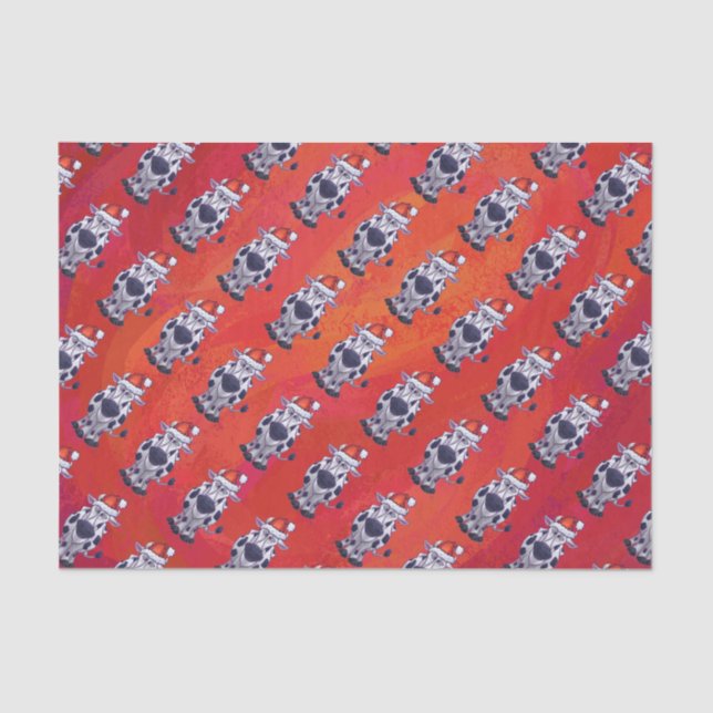 Papel De Seda Navidades de vaca (Anverso)