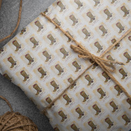 Papel De Seda Navidades de vacaciones de Howad alumbran el arran