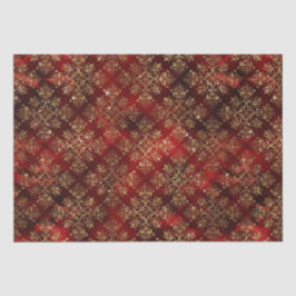 Papel De Seda Navidades de vacaciones de oro esparcen elegante D