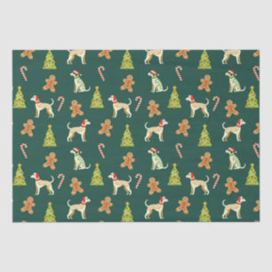 Papel De Seda Navidades de Whippet festivos