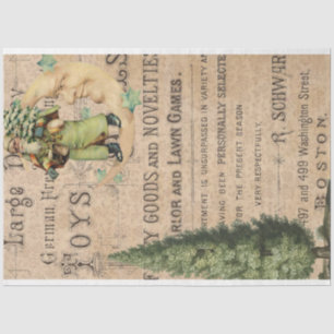 Papel De Seda Navidades Decoración de muebles de época