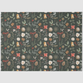 Papel De Seda Navidades del Festival Botánico de Invierno