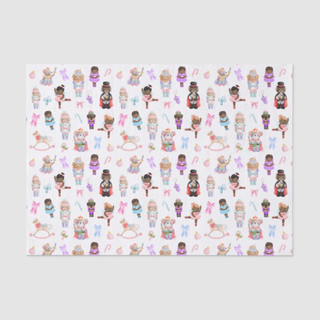 Papel De Seda Navidades del patrón de cazatalentos (Anverso)