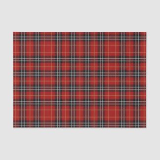 Papel De Seda Navidades del patrón de platillos rojos y negros f