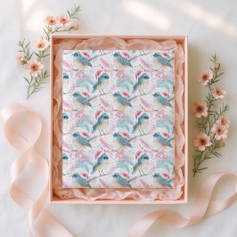 Papel De Seda Navidades del Patrón Robin de Nueva Zelanda