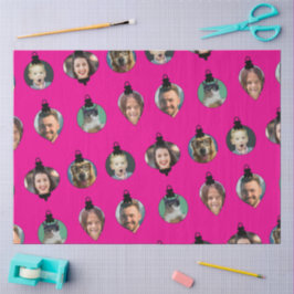 Papel De Seda Navidades Divertidas fotos familiares enfrentan or