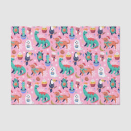 Papel De Seda Navidades divertidos Dinosaurio Perro Perro Aguaca