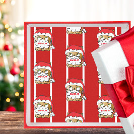 Papel De Seda Navidades divertidos y Personalizados Cat Personal