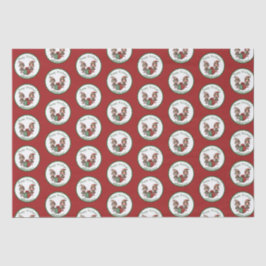 Papel De Seda Navidades Elves Personalizado vacaciones