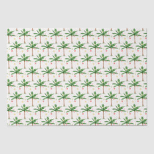 Papel De Seda Navidades en julio Palm Tree, Summer Santa & Lines