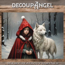 Navidades en los bosques - Decoupage -