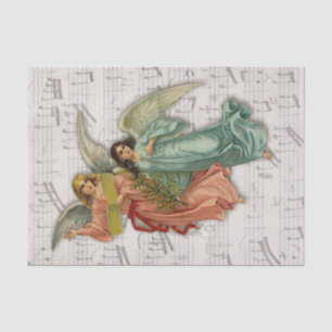 Papel De Seda Navidades enfurecen a la victoriana religiosa