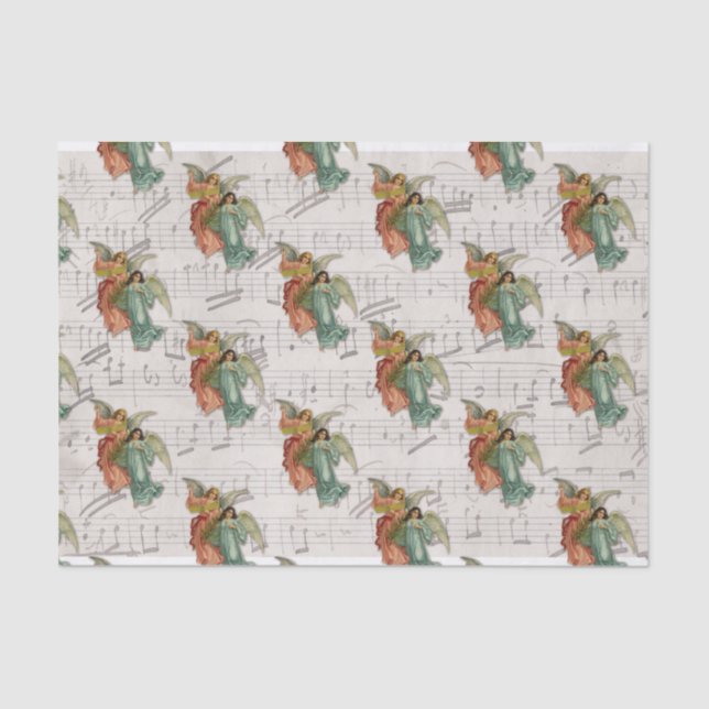 Papel De Seda Navidades enfurecen a victorianos desechando la co (Anverso)