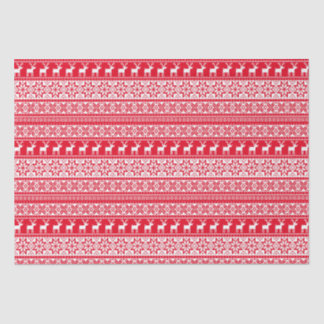 Papel De Seda Navidades feos vintage sudan reno nórdico