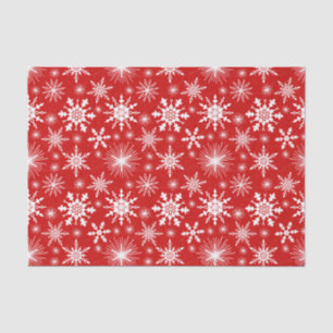 Papel De Seda Navidades Festividades Copos De Nieve Y Esparkles