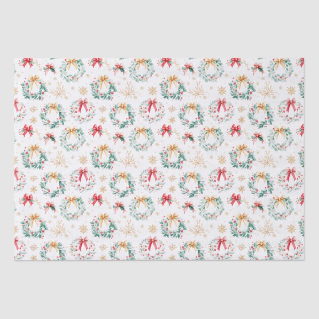 Papel De Seda Navidades festivos (Anverso)