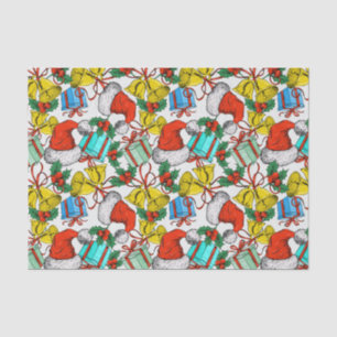 Papel De Seda Navidades festivos campanan Gorras y regalos