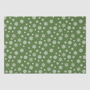 Papel De Seda Navidades festivos de Snowflake