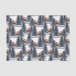 Papel De Seda navidades festivos gnome moose con azulejos