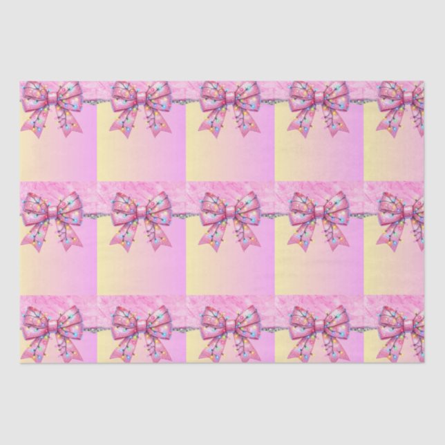 Papel De Seda Navidades Fiesta Drip Bling Festividad Feliz Navid (Anverso)