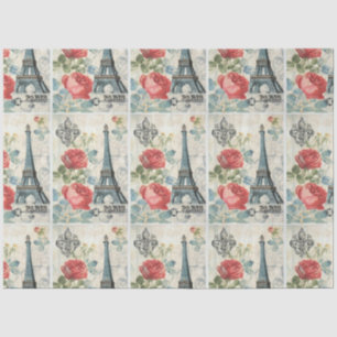 Papel De Seda Navidades florales en París