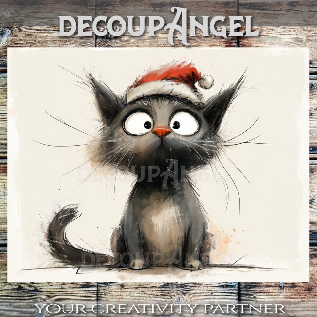 Papel De Seda Navidades furtivos - Decoupage - (Subido por el creador)