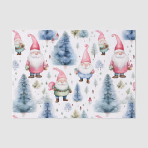 Papel De Seda Navidades Gnome Patrón sin problemas