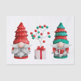Papel De Seda Navidades Gnomes
